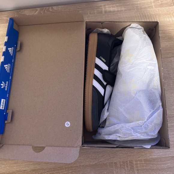 🆕 NIB adidas Samba Mary-Jane Classic Black White Sporty Casual Athleisure Prep - Picture 10 of 11